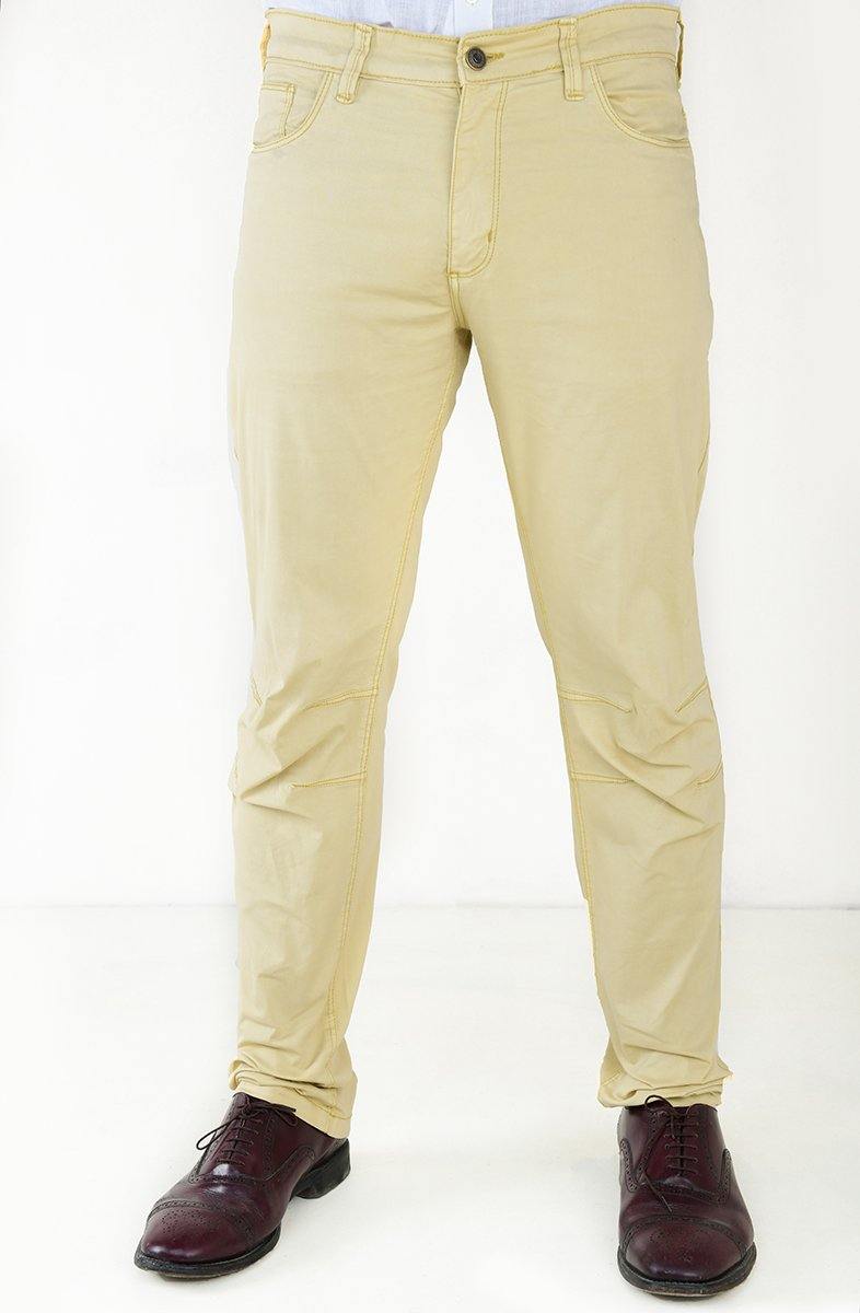 Men's Casual Slim Fit Cotton Trousers - Bien Habille Pakistan