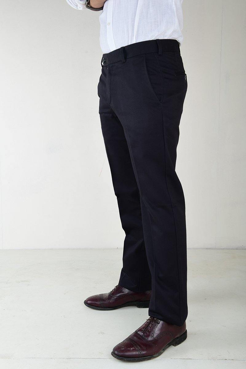 Men's Semi Formal Smart Fit No Iron Cotton Trousers - Bien Habille Pakistan